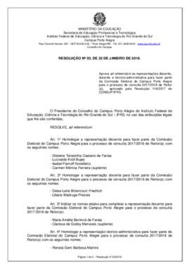 Resolução 03/2018
