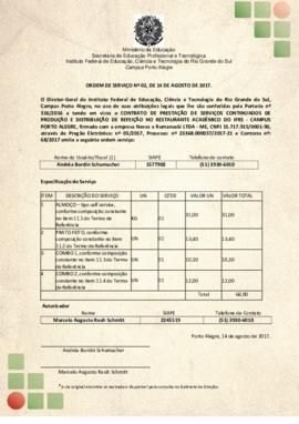 Ordem de Serviço 02/2017