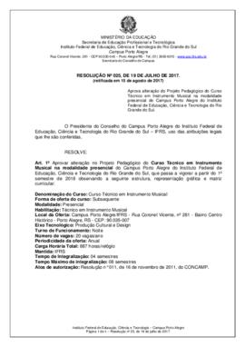 Resolução 25/2017